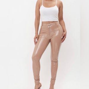 Latex pants